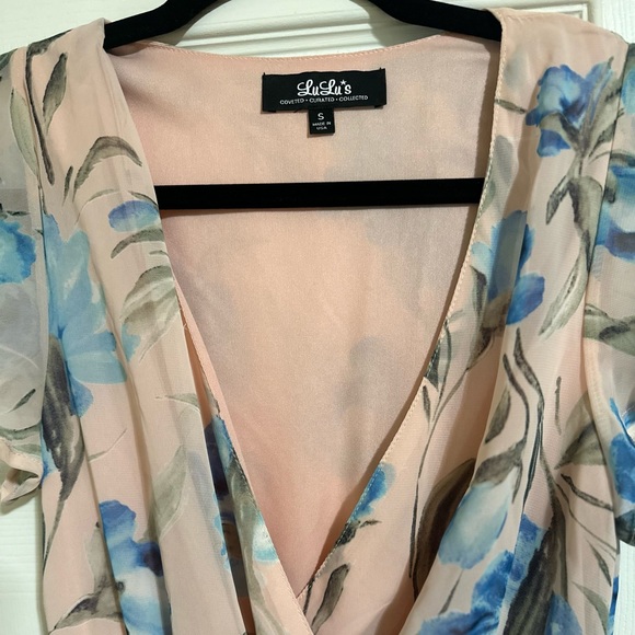 Lulu's Where Wildflowers Grow Peach Maxi Dress - Picture 8 of 8